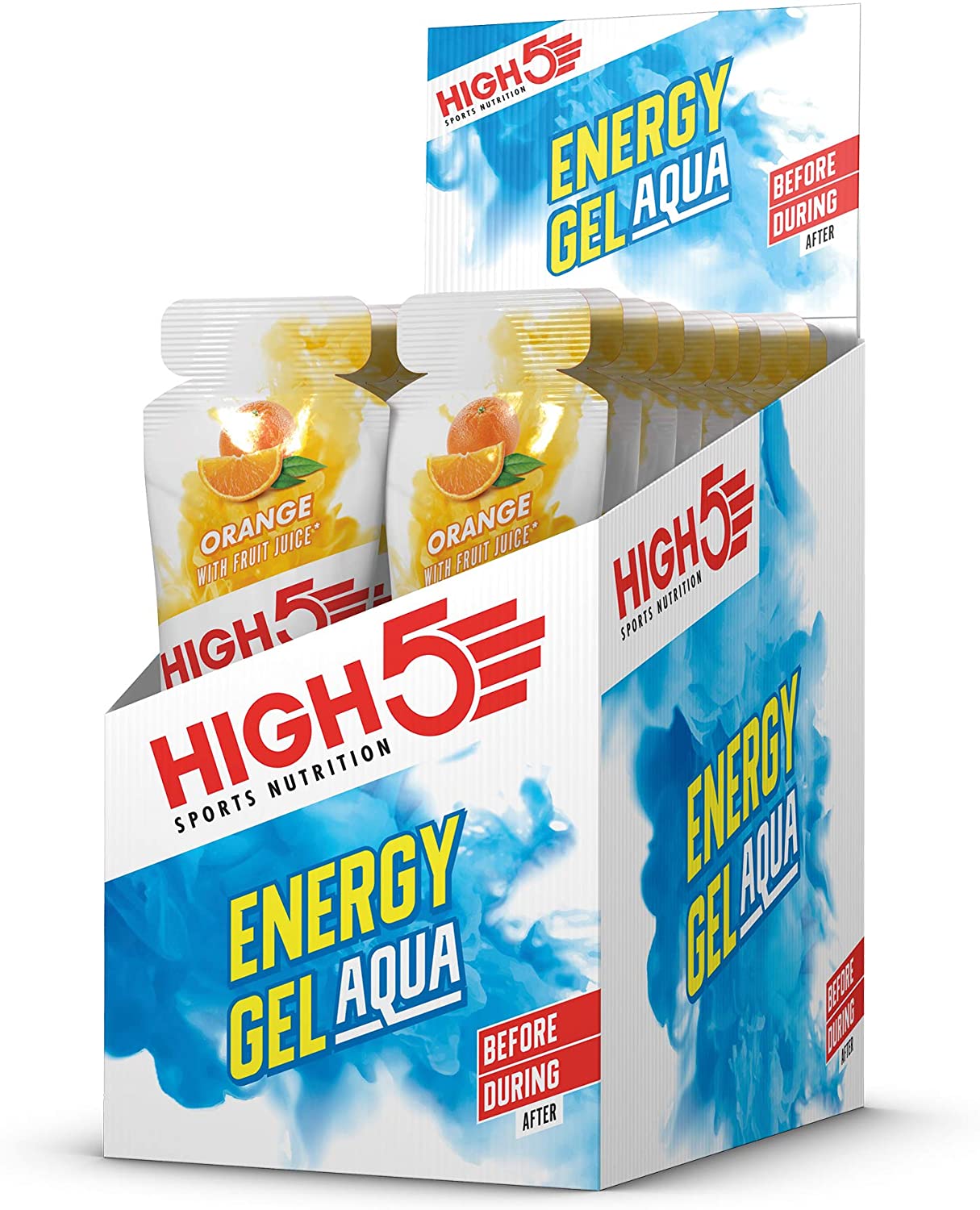 High5 Energy Gel Aqua 20 x 66g - Out of Date